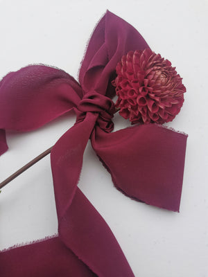 LUXE SILK RIBBON - Silk & Purl